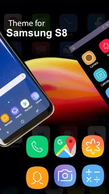 Samsung S8 edge Launcher - Themes and Wallpaper android App screenshot 1