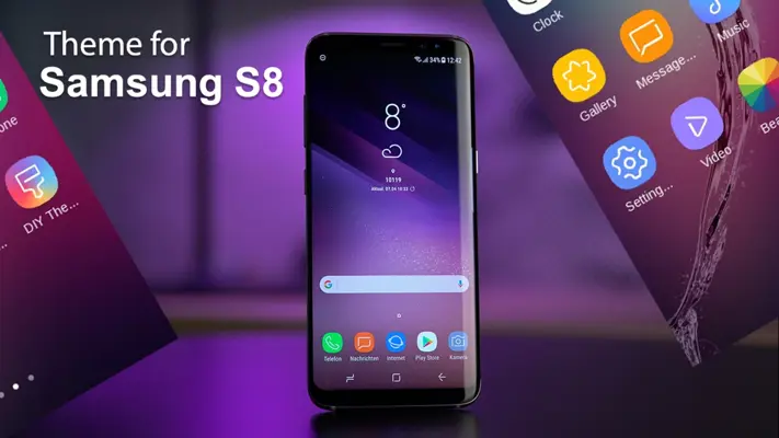 Samsung S8 edge Launcher - Themes and Wallpaper android App screenshot 3