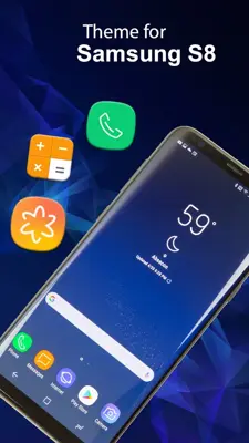 Samsung S8 edge Launcher - Themes and Wallpaper android App screenshot 4